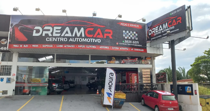 Fachada da DreamCar Centro Automotivo em Florianópolis